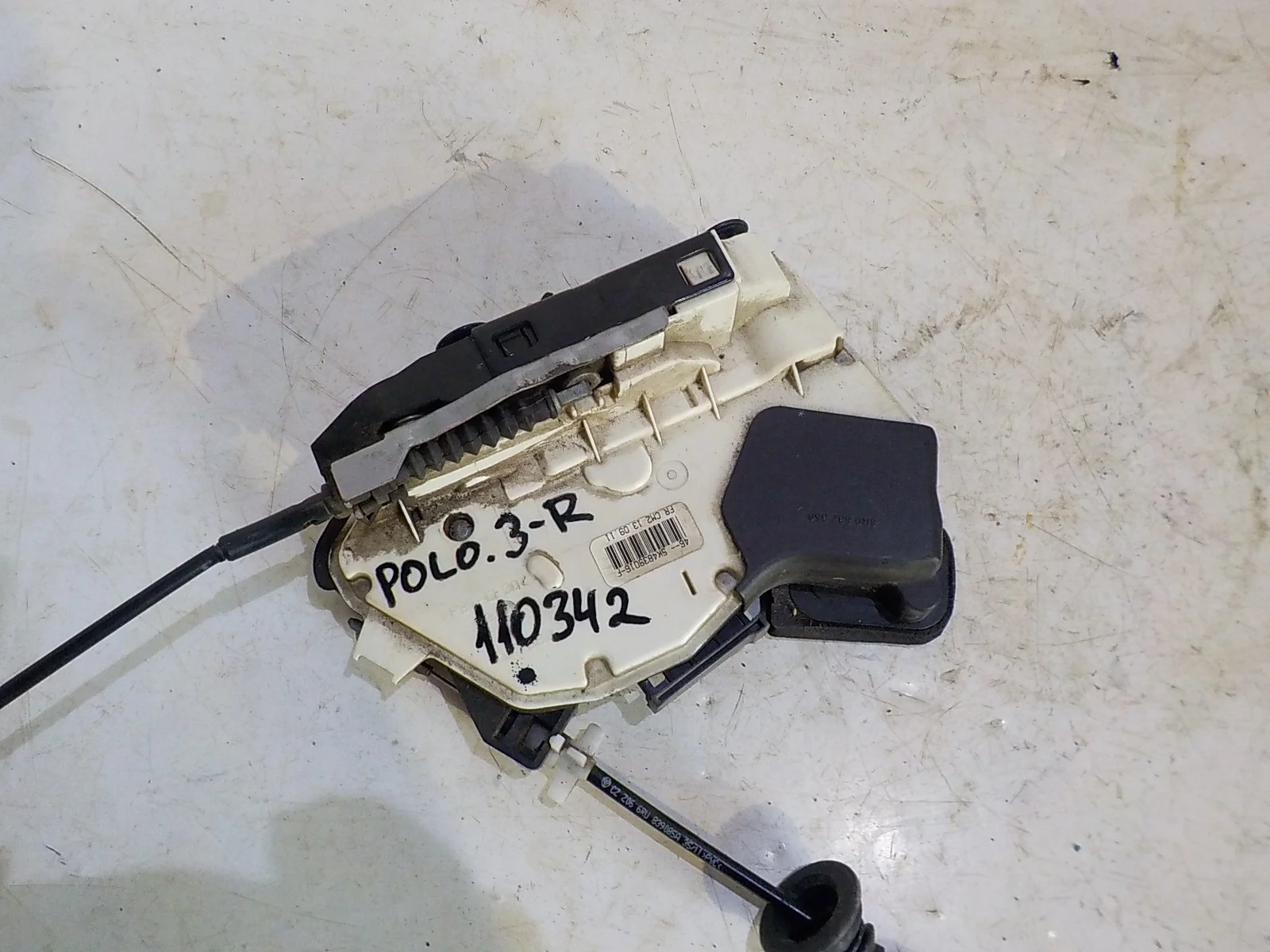 Замок двери Skoda Rapid I (2012—2017) Зад Право