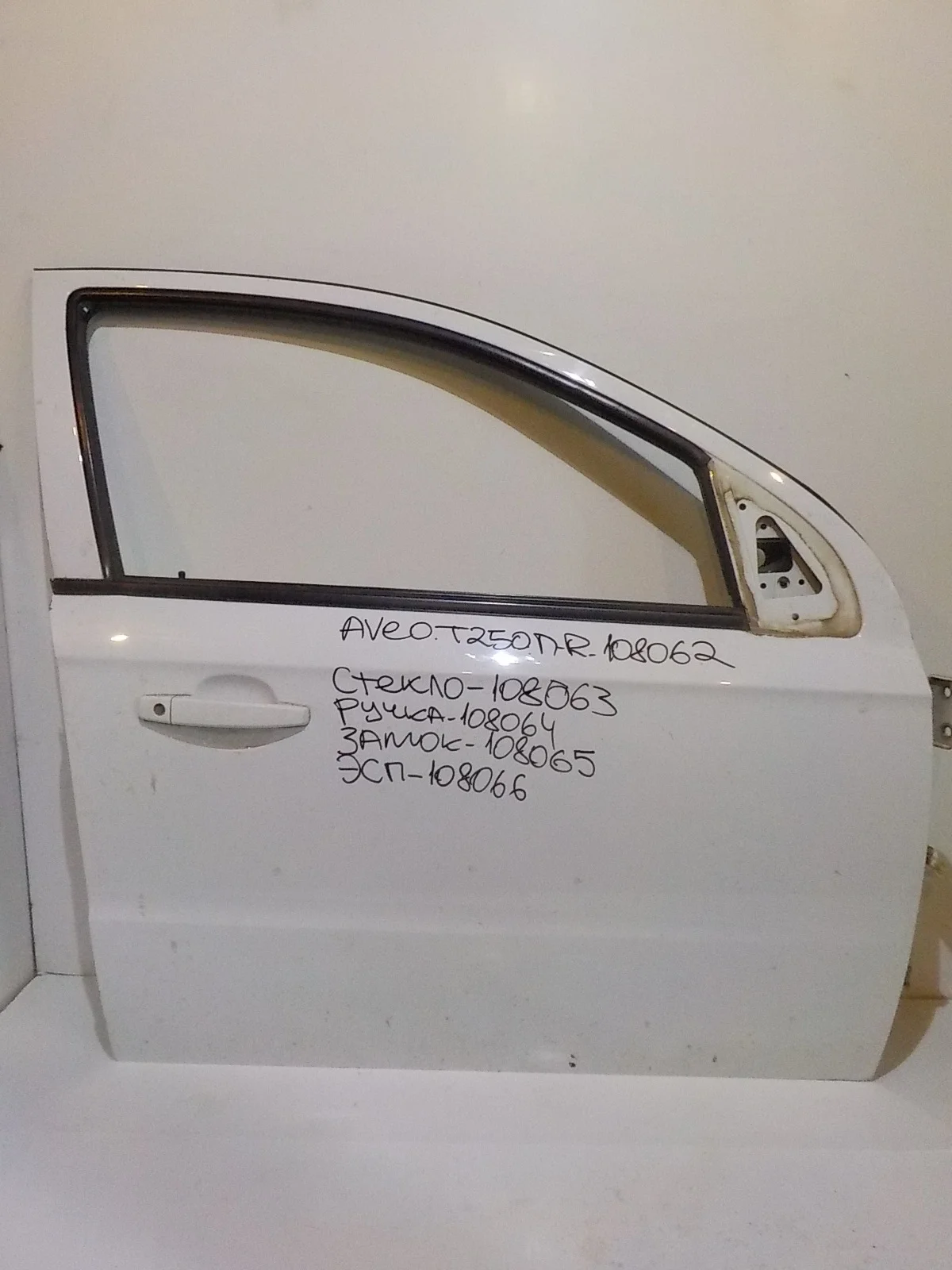 стекло Chevrolet Aveo I рестайлинг (2006—2012) Перед Право