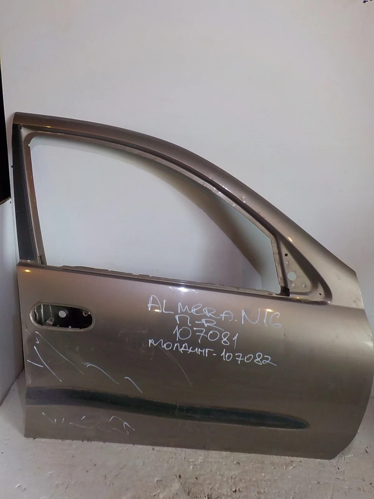 Дверь Nissan Almera N16 рестайлинг (2002—2006) Перед Право