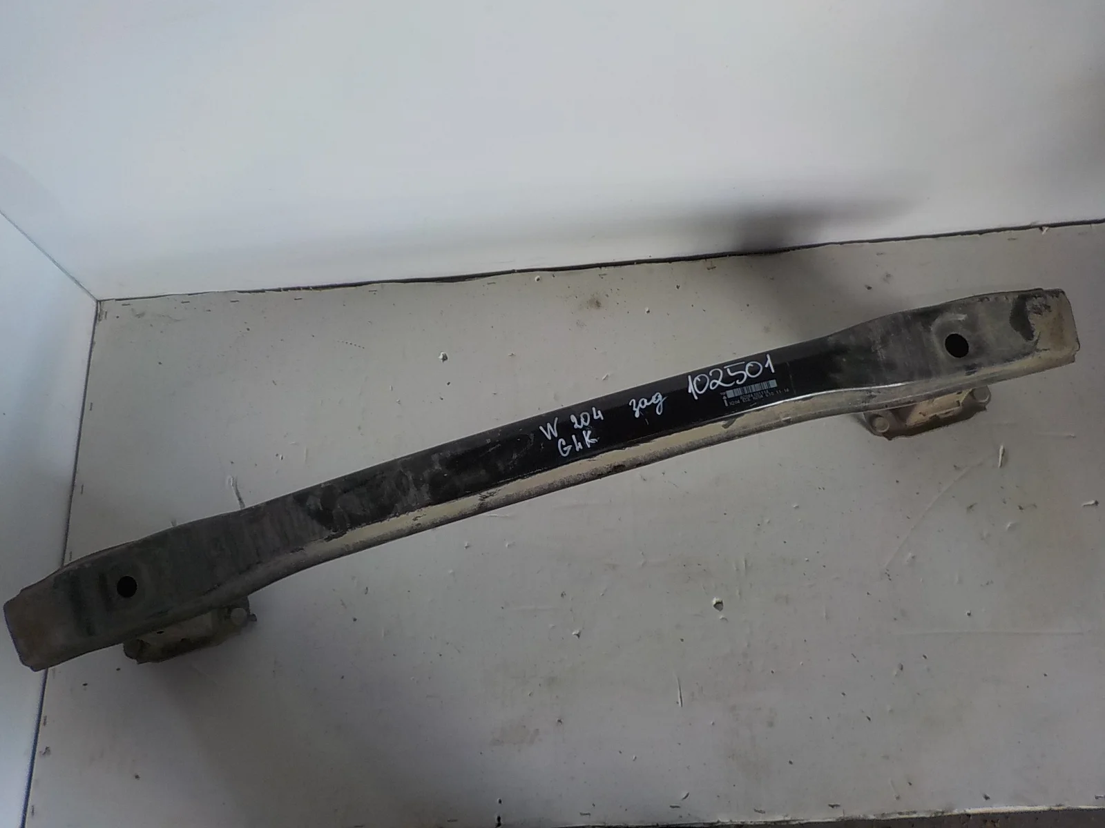 Усилитель бампера Mercedes-Benz GLK-класс X204 рестайлинг (2012—2015) Зад