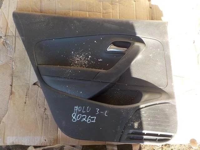 Обшивка двери Volkswagen Polo V (2009—2015) Зад Лево