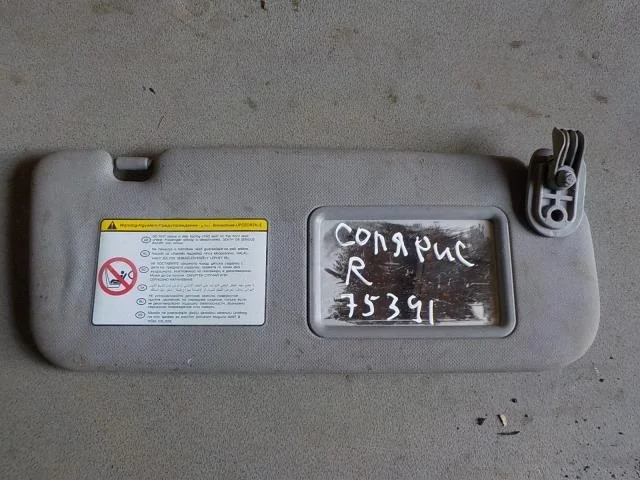 козырек Kia Rio III (2011—2015)  Право