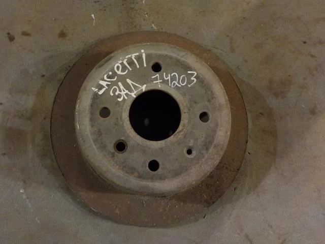 тормозной диск Chevrolet Lacetti I (2004—2013) Зад