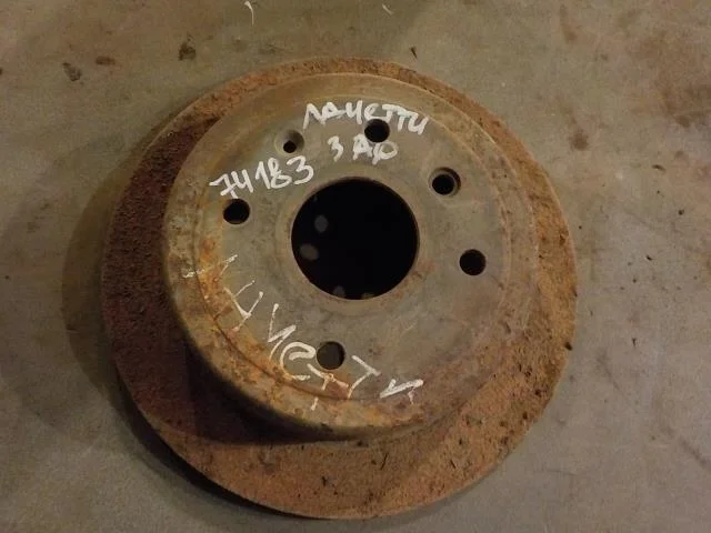 тормозной диск Chevrolet Lacetti I (2004—2013) Зад