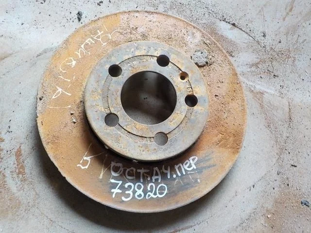 тормозной диск Volkswagen Polo V (2009—2015) Перед