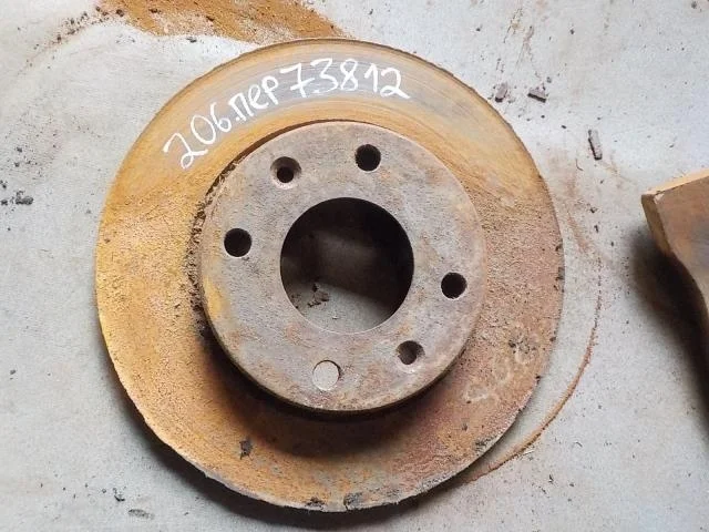 тормозной диск Peugeot 408 I (2012—2017) Перед