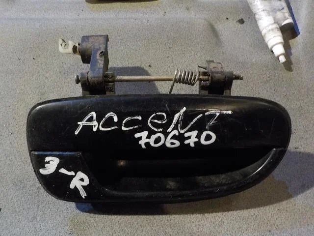 ручка двери внешняя Hyundai Accent III (2006—2011) Зад Право