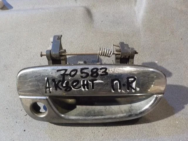 ручка двери внешняя Hyundai Accent III (2006—2011) Перед Право