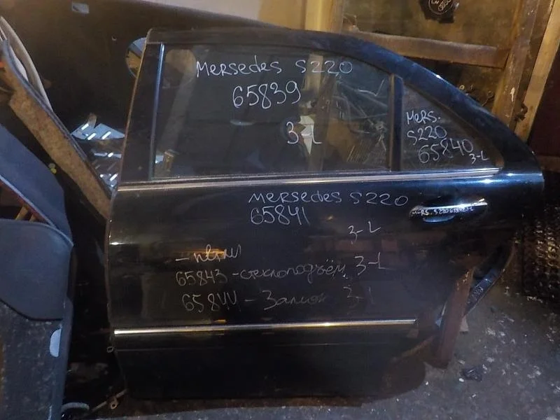 стекло Mercedes-Benz S-класс W220 (1998—2005) Зад Лево
