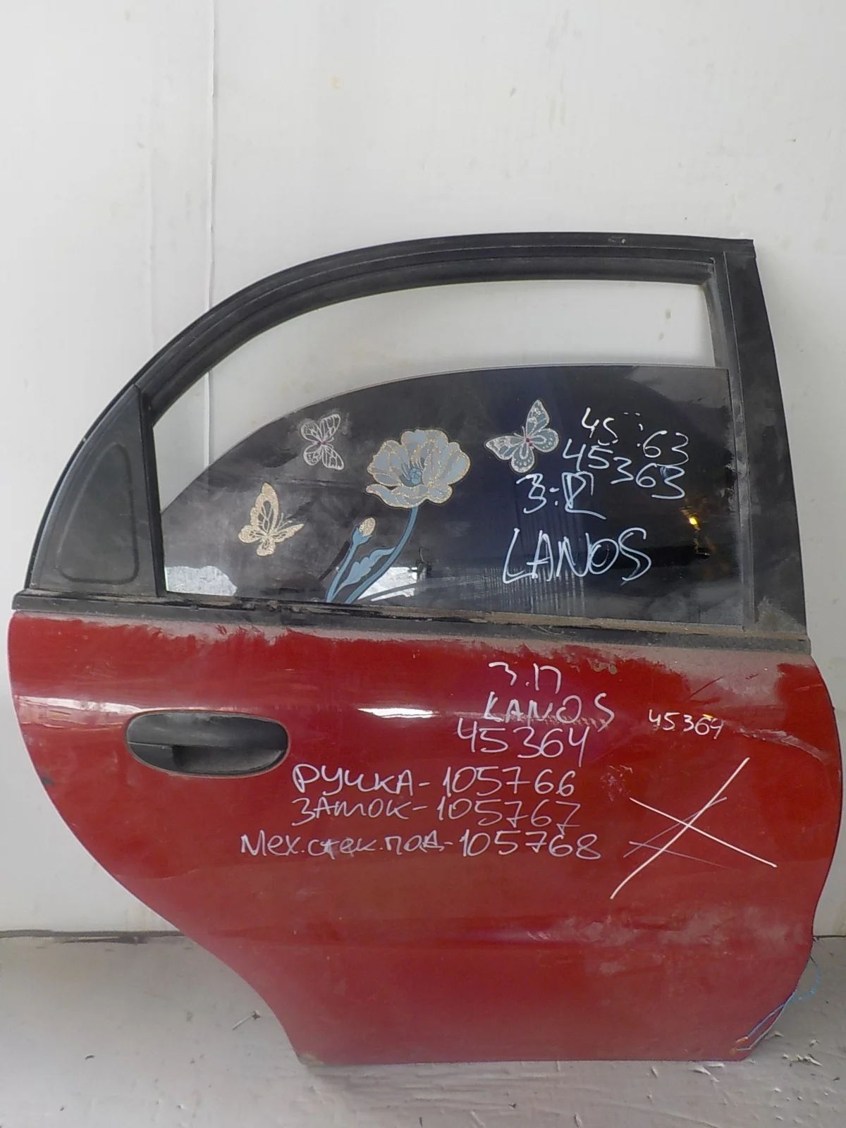 Дверь Chevrolet Lanos I (2002—2009) Зад Право