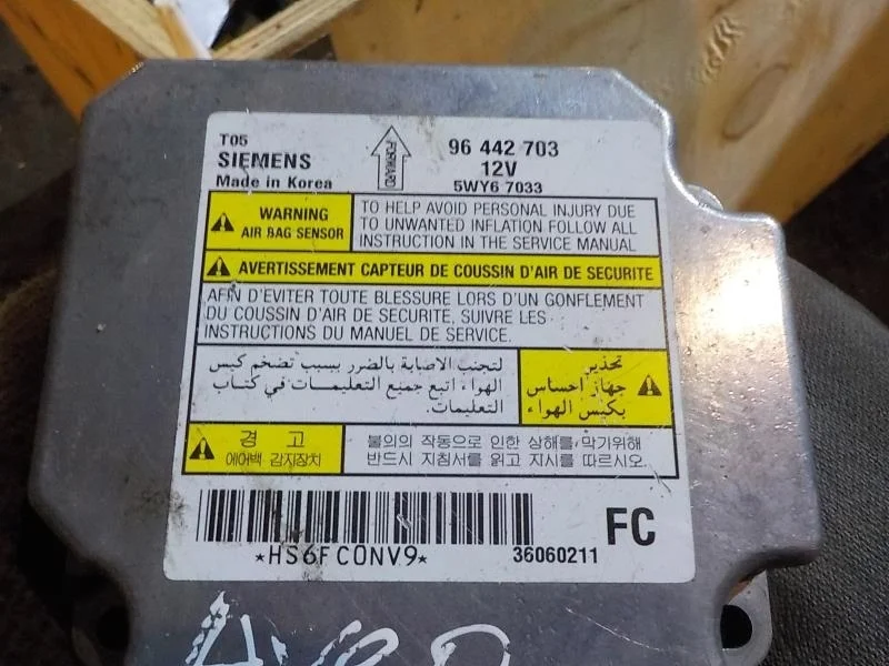 блок air bag Chevrolet Aveo I (2003—2008)