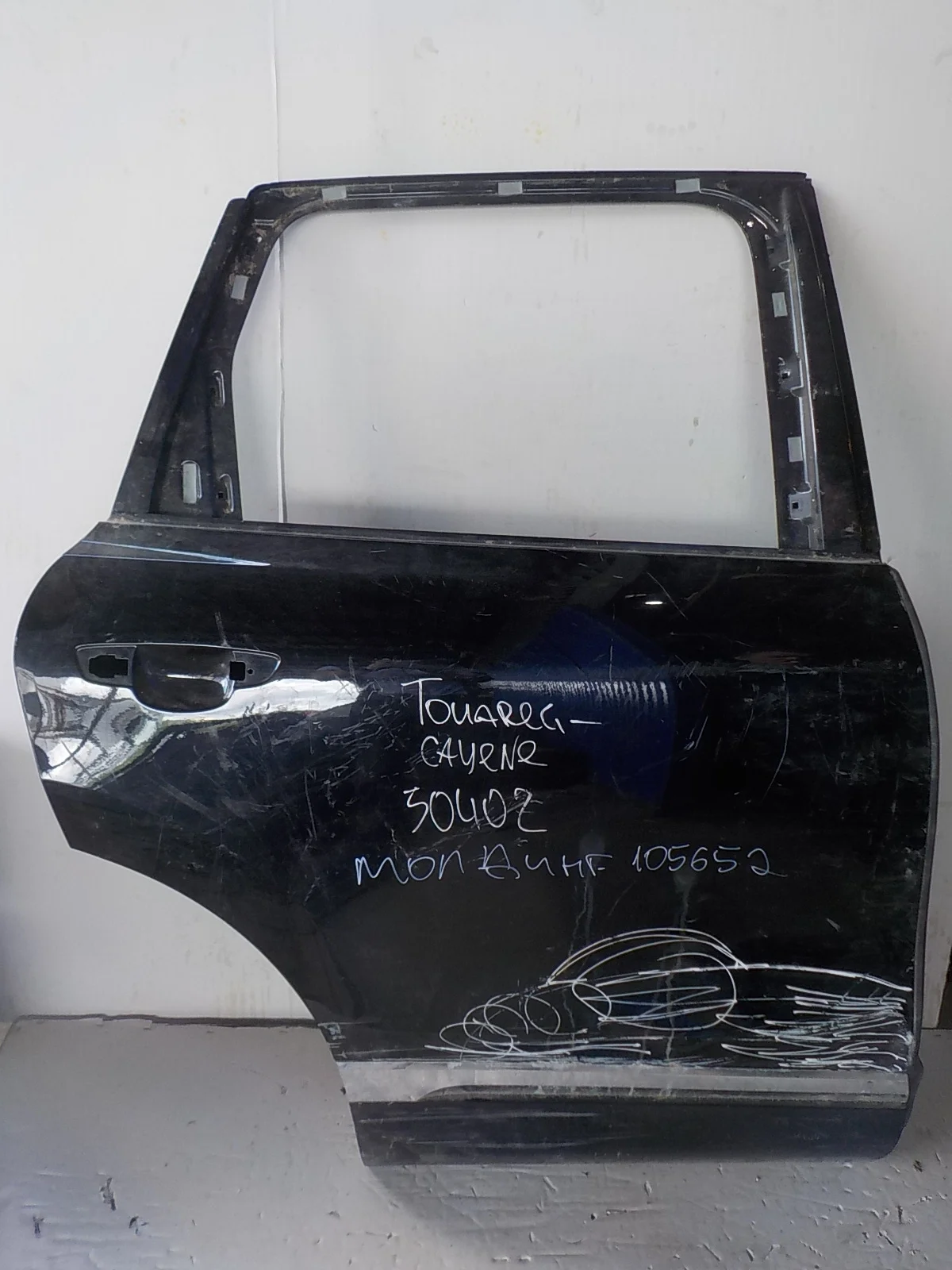 Дверь Volkswagen Touareg II (2010—2014) Зад Право