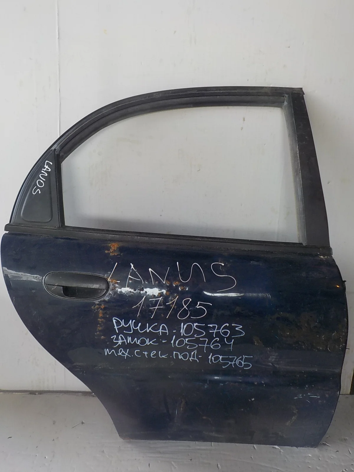 Дверь Chevrolet Lanos I (2002—2009) Зад Право