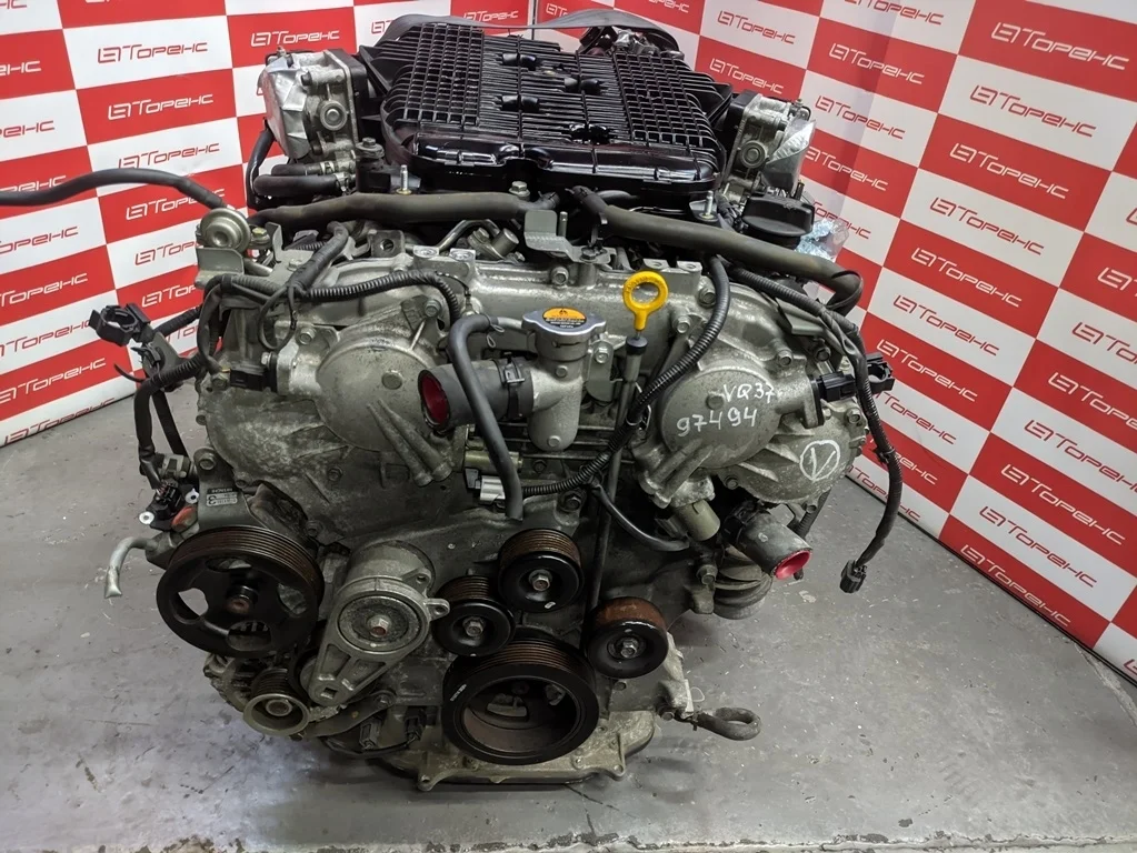 Двигатель INFINITI G37 VQ37VHR V36 T54097494