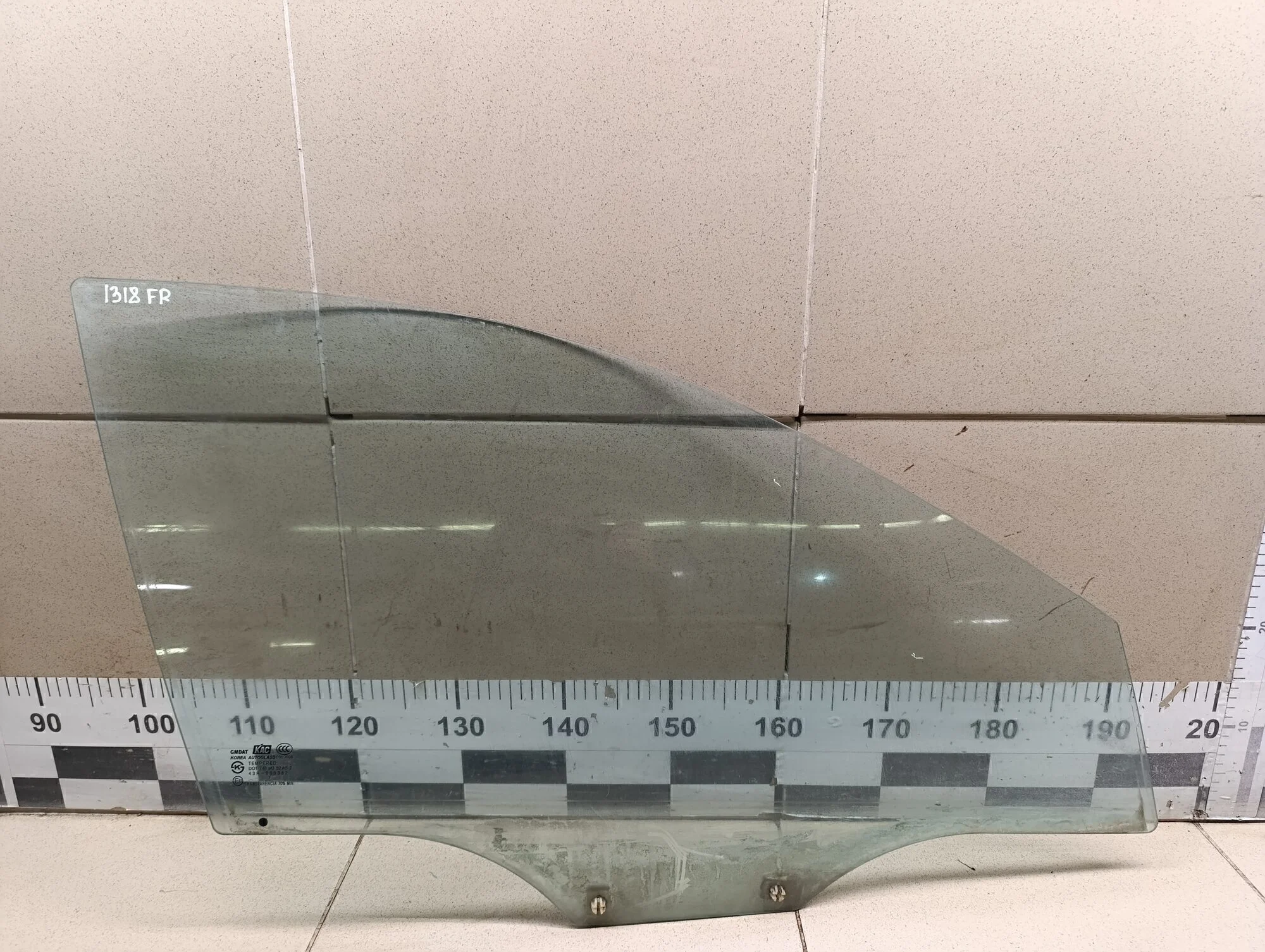 Стекло двери передней правой Lacetti 2003-2013