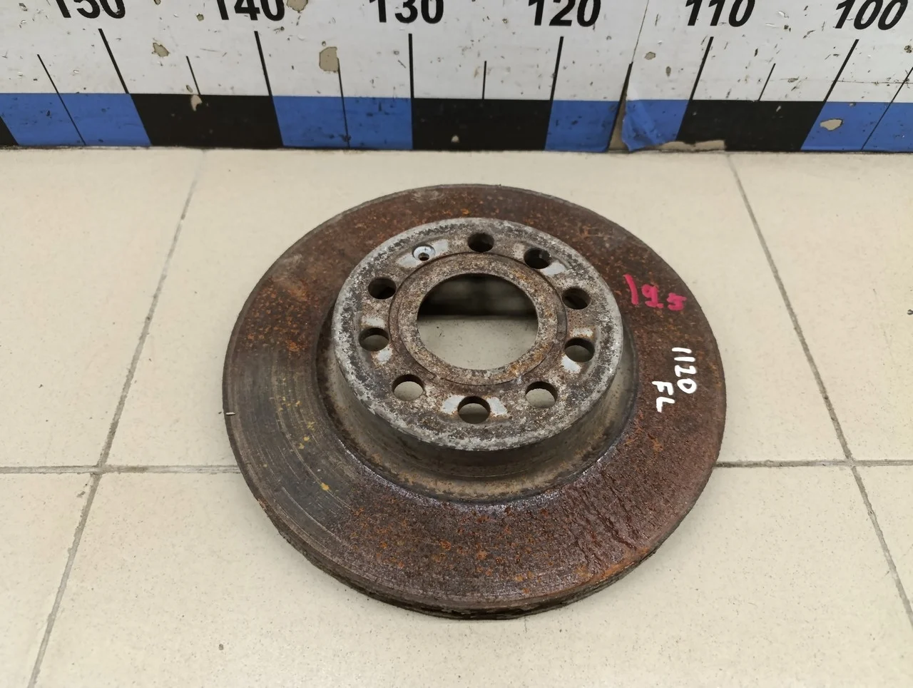 Диск тормозной передний вентилируемый Touran 2003-2010