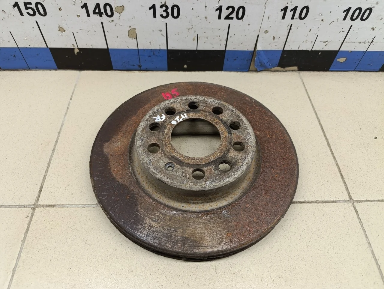 Диск тормозной передний вентилируемый Touran 2003-2010