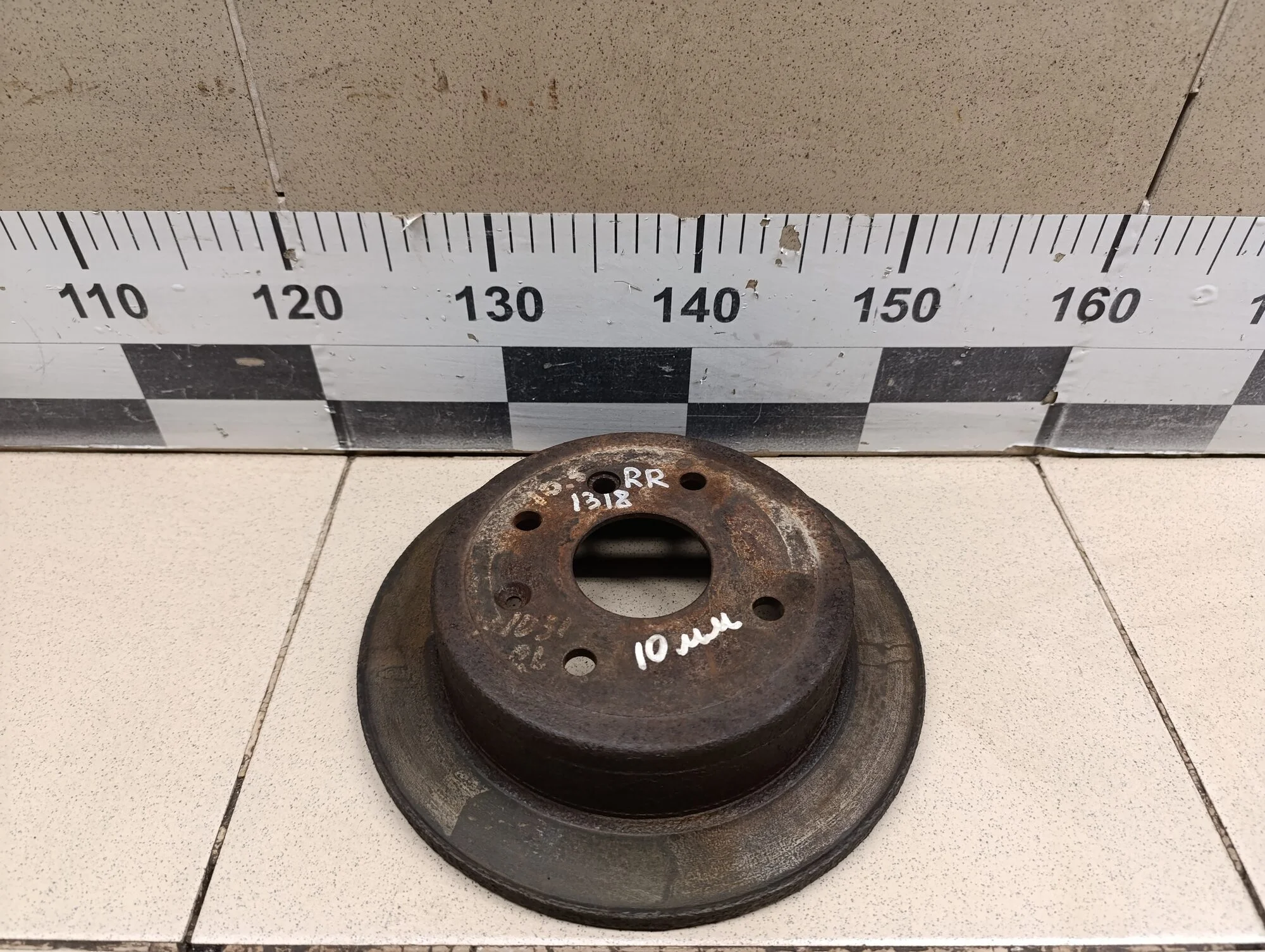 Диск тормозной задний Lacetti 2003-2013