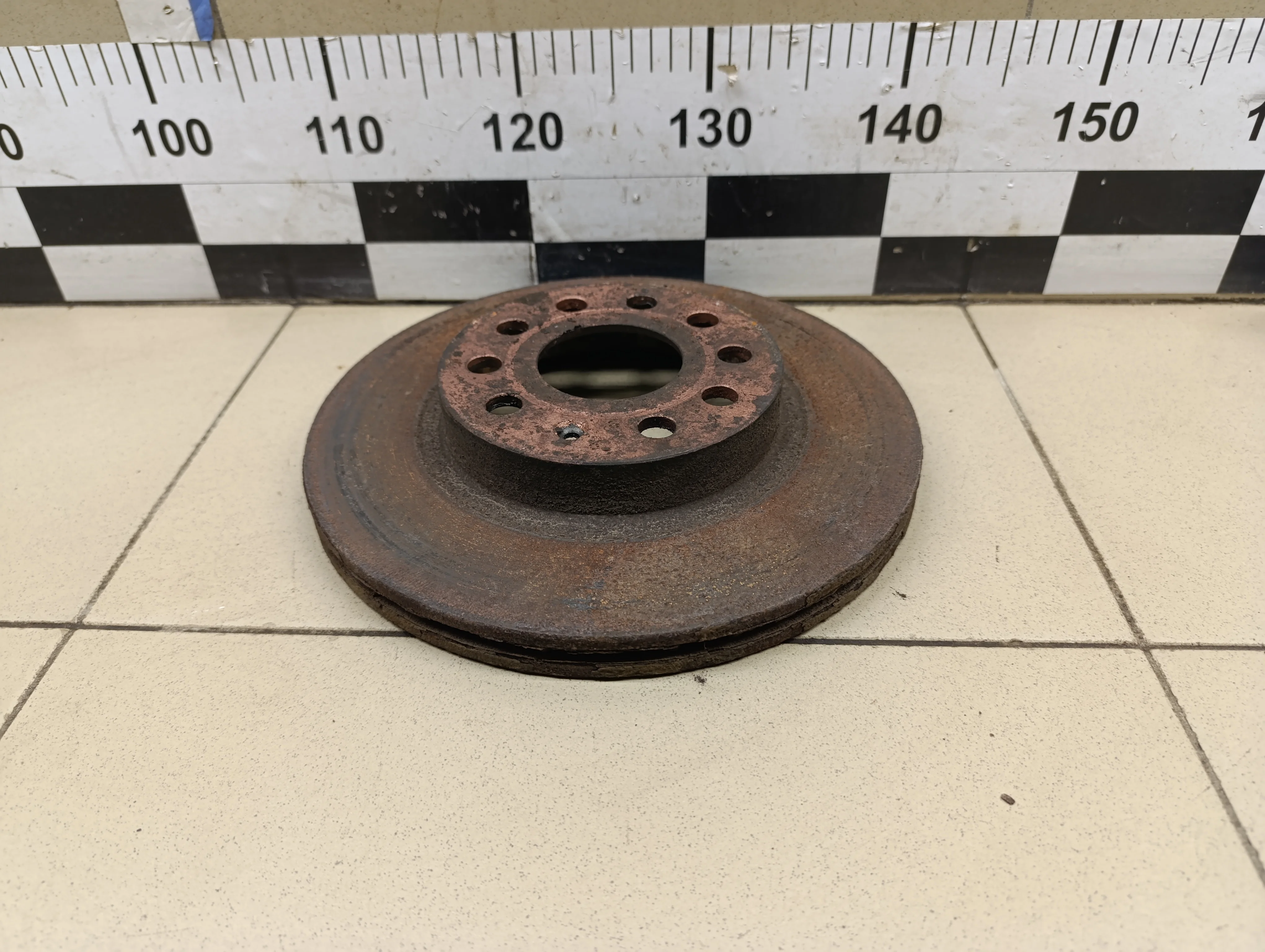 Диск тормозной передний вентилируемый Yeti 2009>