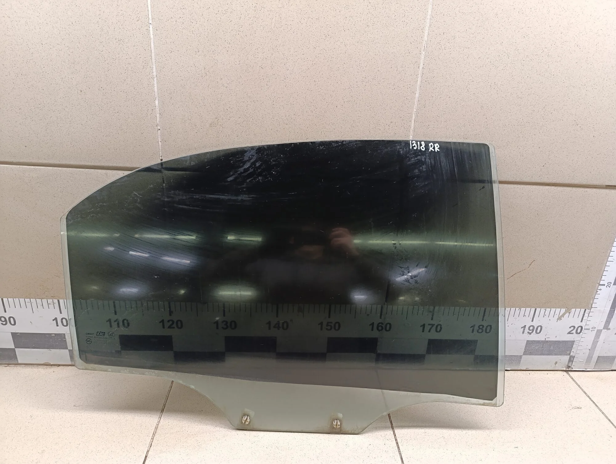 Стекло двери задней правой Lacetti 2003-2013