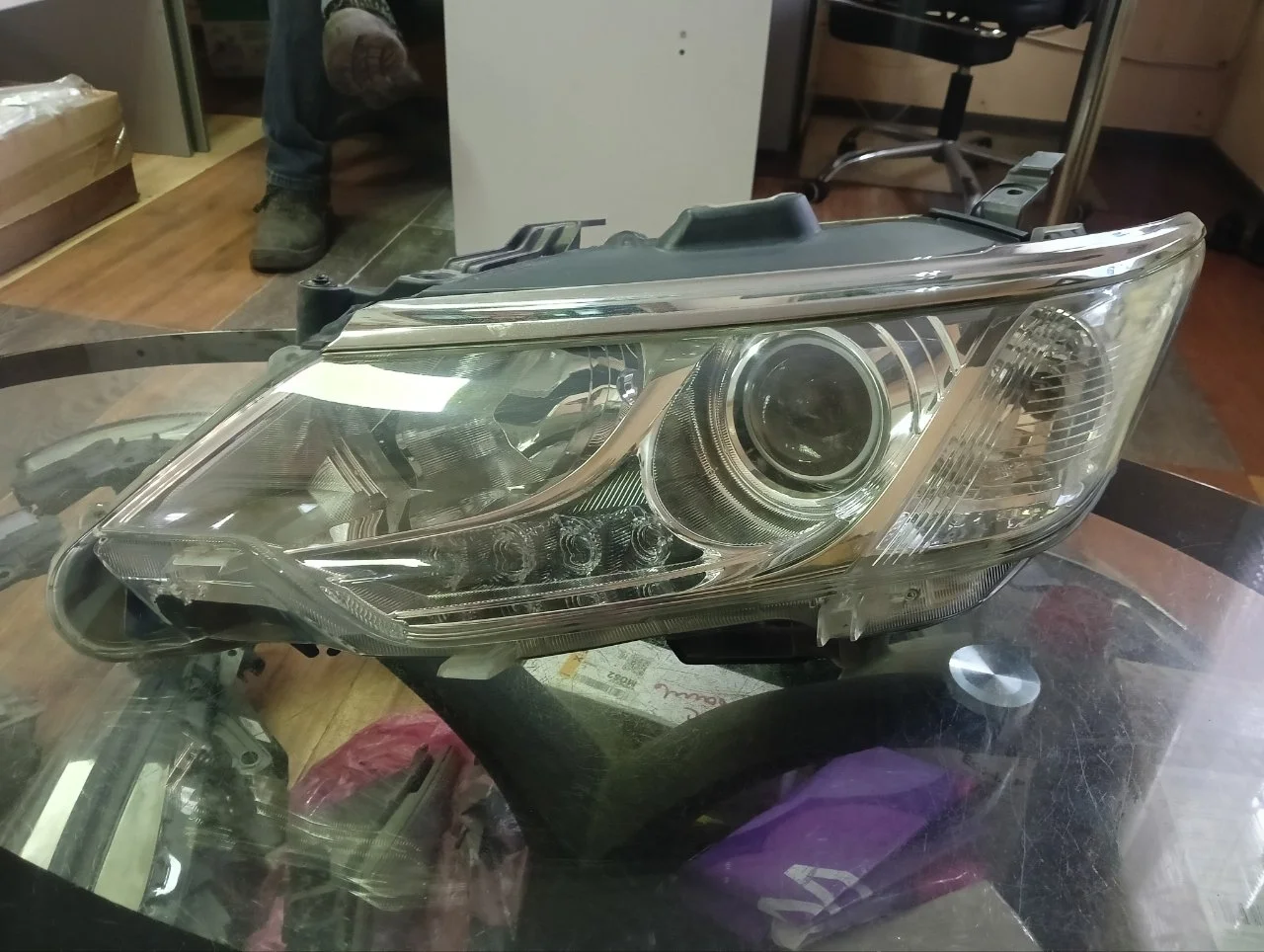 Фара ксенон Toyota Camry 2014-2017 8114533800 55, передняя левая