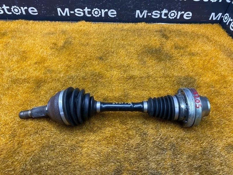 Привод Porsche Cayenne 2007 7L0407271E 957 M4851, передний левый