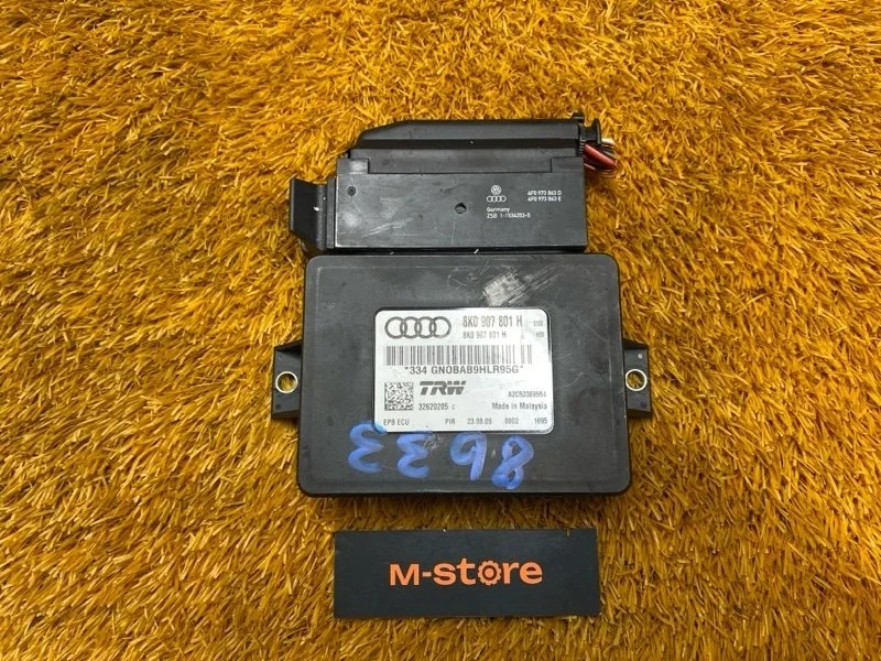 Блок управления стояночным тормозом Audi A4 2009 8K0907801H B8/8K CDH