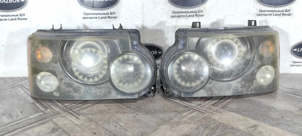 Фары комплект Land Rover Range Rover III рестайлинг (2005—2009) 368DT