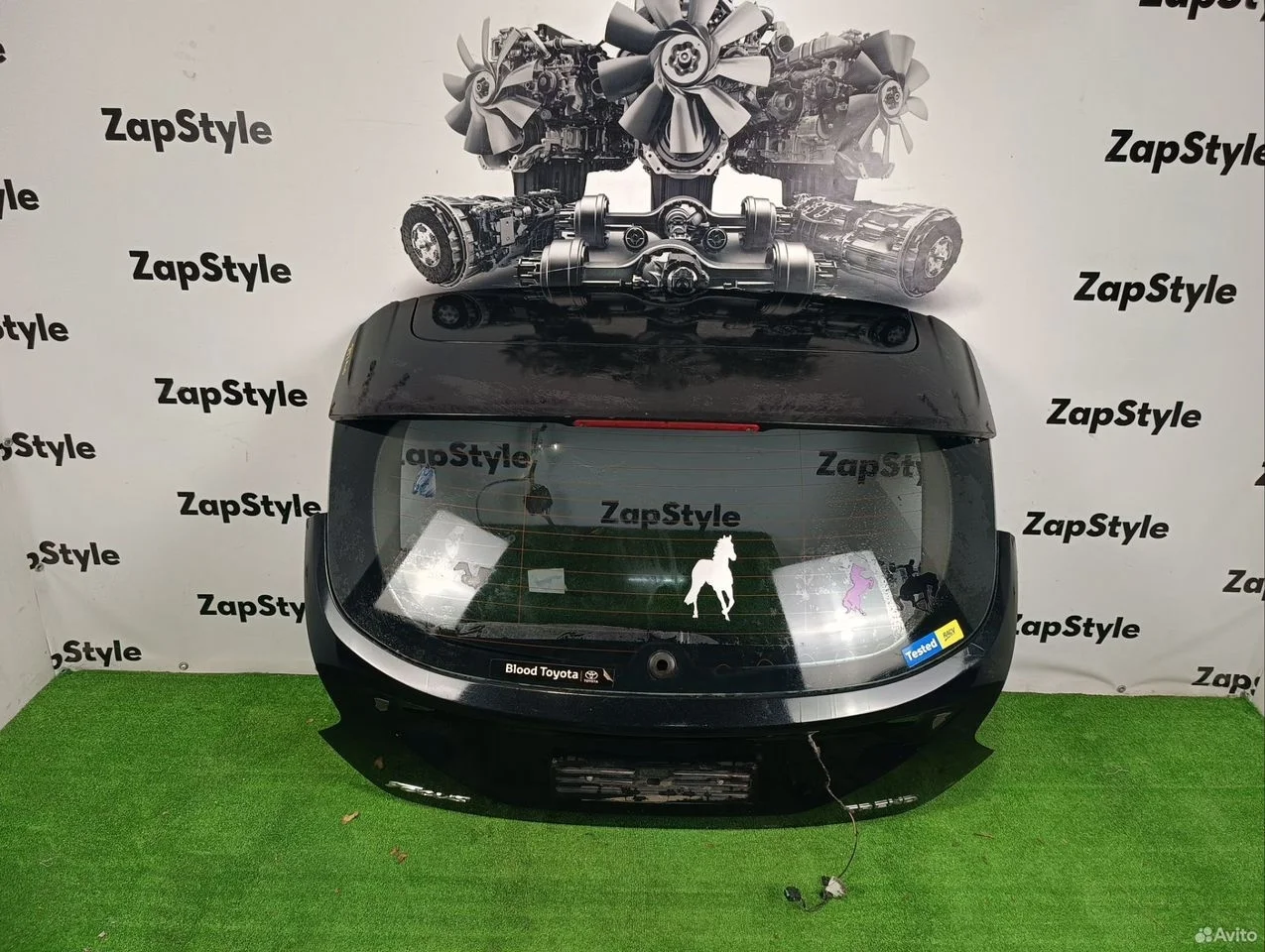 Крышка багажника ford focus 3 2011-2014г черный