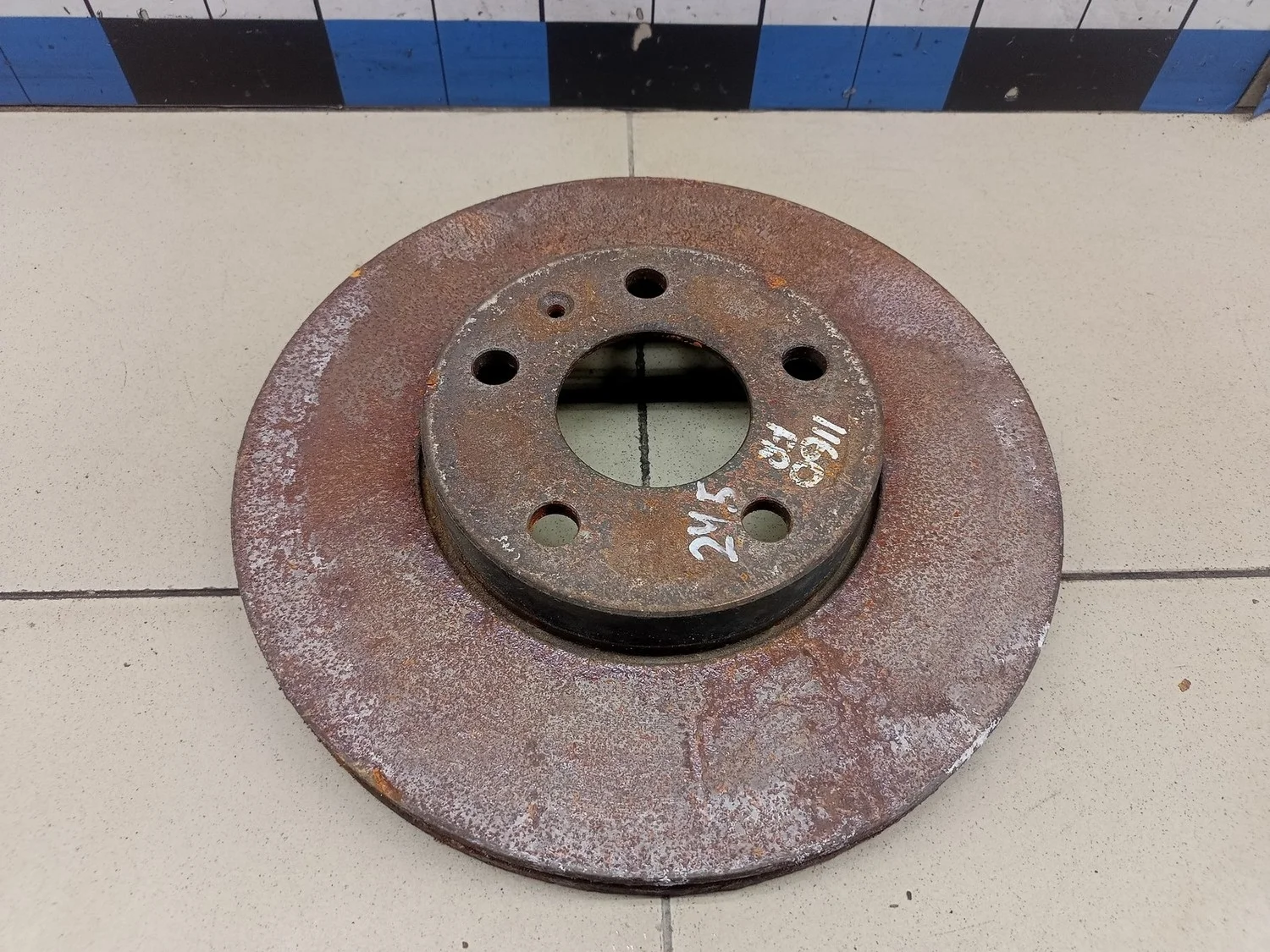 Диск тормозной передний вентилируемый Octavia (A7) 2013>