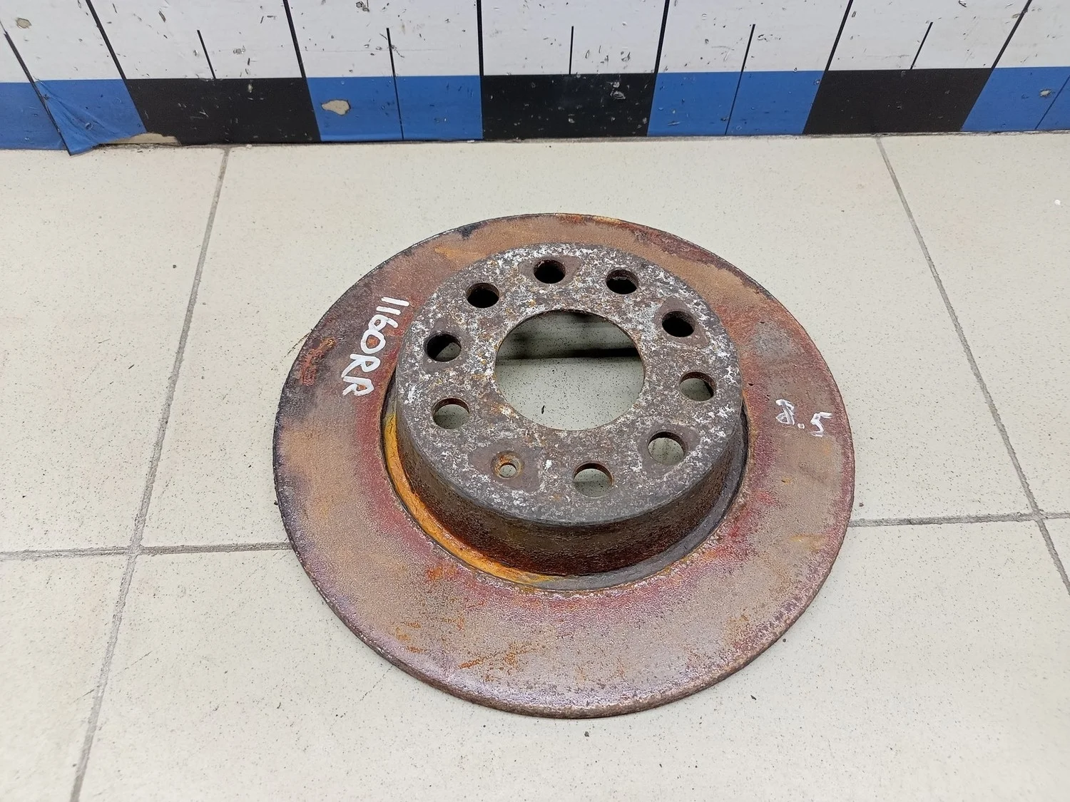 Диск тормозной задний Yeti 2009>