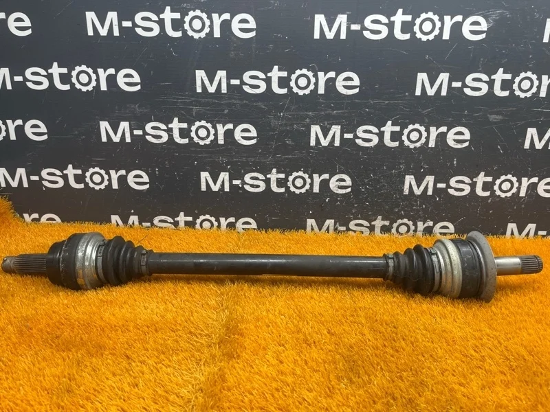 Привод Bmw X5 2013 33208609838 F15 N57D30A, задний левый