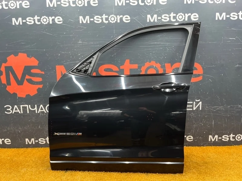 Дверь Bmw X3 2012 41517355803 F25 N20B20A, передняя левая