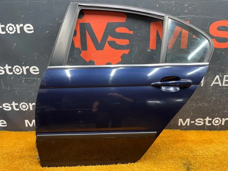 Дверь Bmw 3-Series 2002 41527034153 E46 M54B25 (256S5), задняя левая