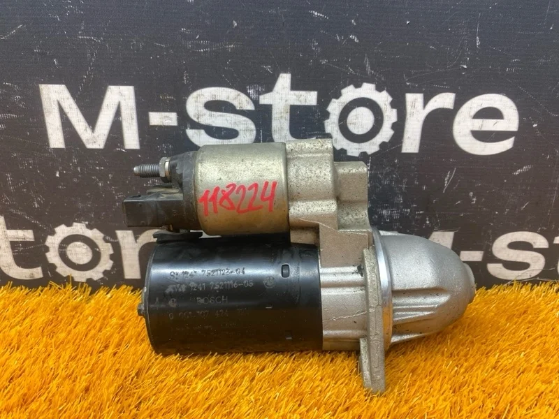 Стартер Bmw X5 2008 12417521123 E70 N52B30A