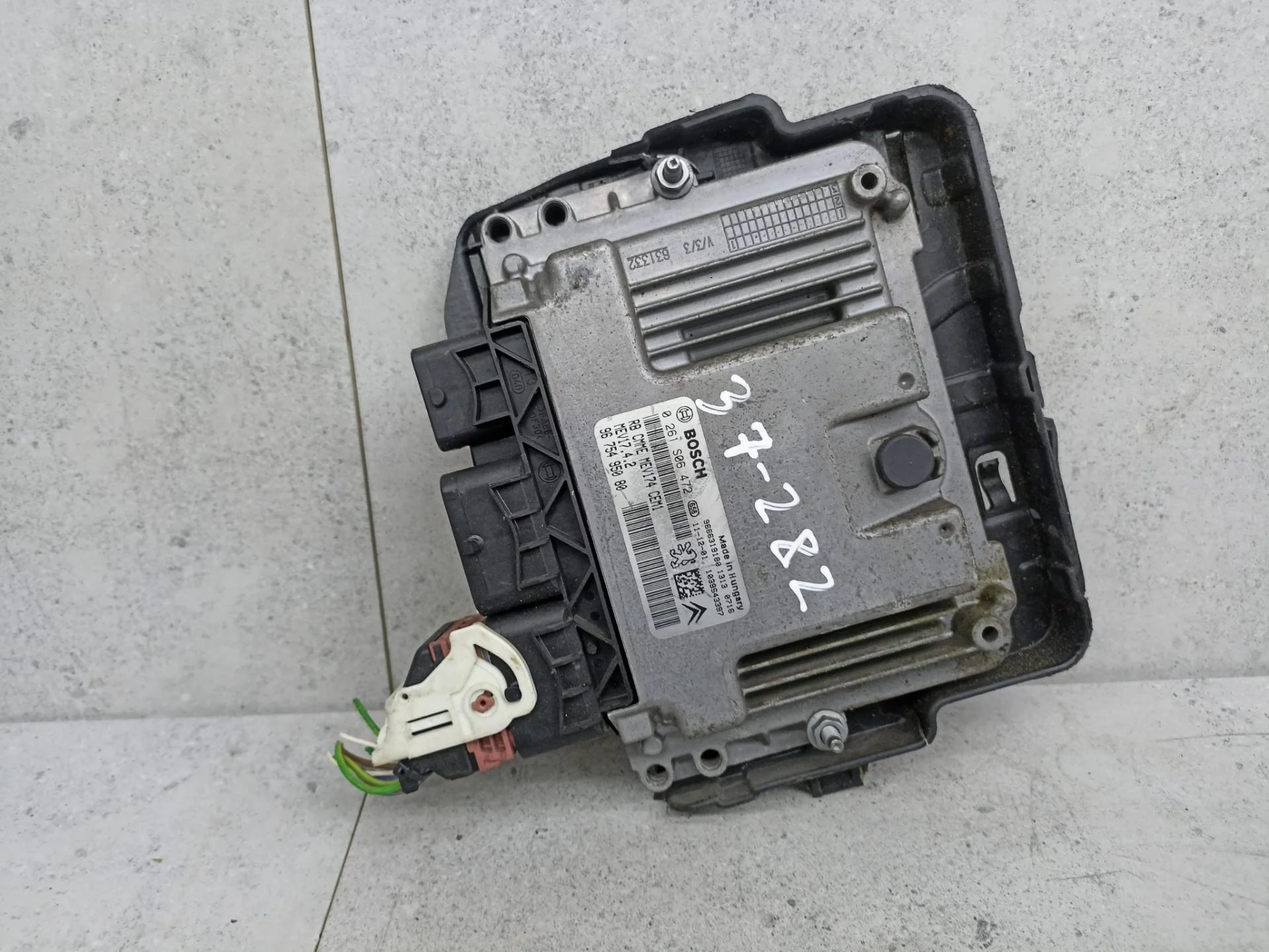 Блок управления двигателем Peugeot 207 рест. 2012