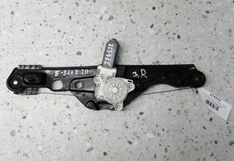 Стеклоподъемник электр. задний правый Mercedes-Benz E-Class (W211) 2002-2009