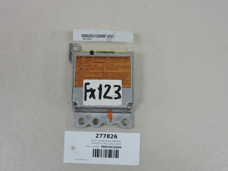 Блок управления AIR BAG Infiniti FX (S50) 2003-2007