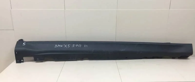 Накладка на порог (наружная) BMW X5 E70 2007-2013