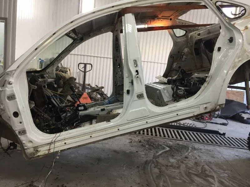 Порог со стойкой левый Nissan Almera 3 (G11, G15) 2012>