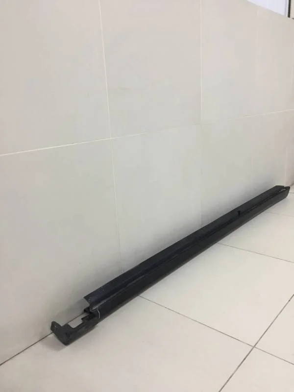 Накладка на порог (наружная) Nissan Almera 3 (G11, G15) 2012>