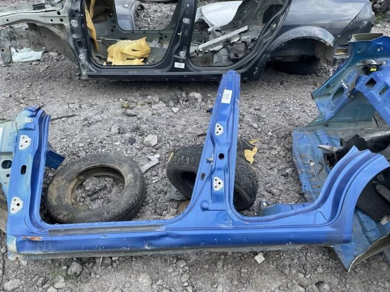 Порог со стойкой левый Chevrolet Aveo T250 2005-2011