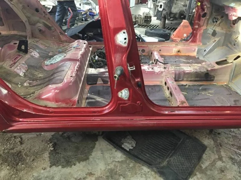 Порог со стойкой правый Chevrolet Lacetti (J200) 2003-2013