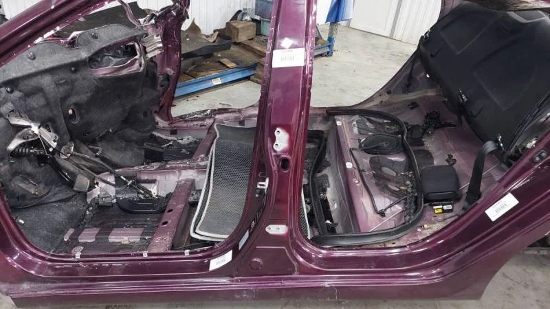 Порог со стойкой левый Hyundai Solaris 2010-2017