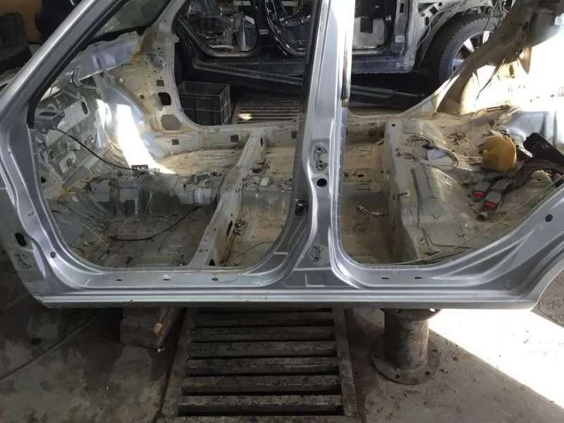 Порог со стойкой левый Hyundai Accent (LC, Tagaz) 2000-2012