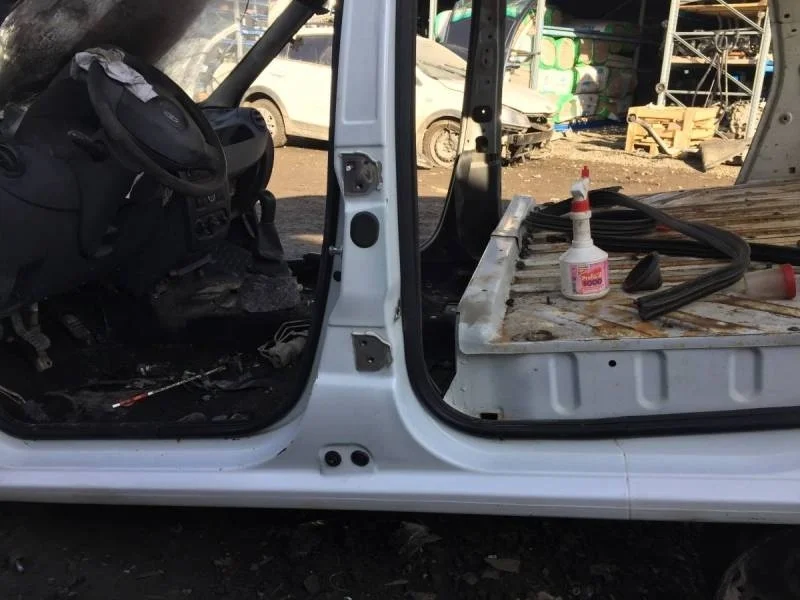 Порог со стойкой левый Lada Largus 2012>