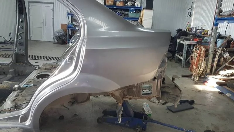 Крыло заднее левое Chevrolet Aveo T250 2005-2011