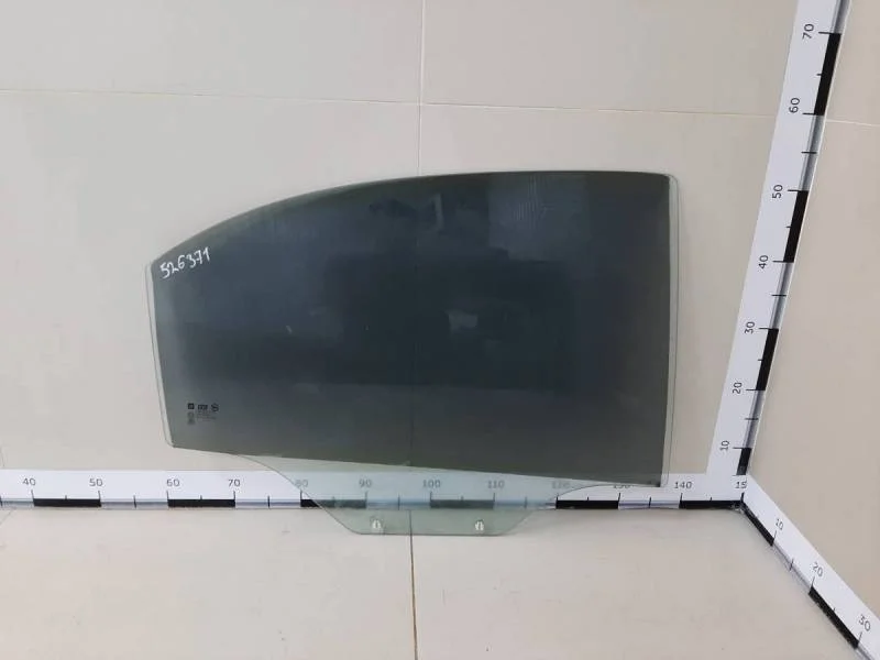 Стекло двери задней правой Chevrolet Aveo T250 2005-2011