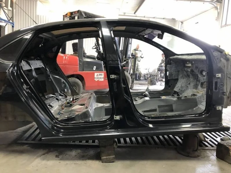 Порог со стойкой правый Volkswagen Polo (Sed RUS) 2011>