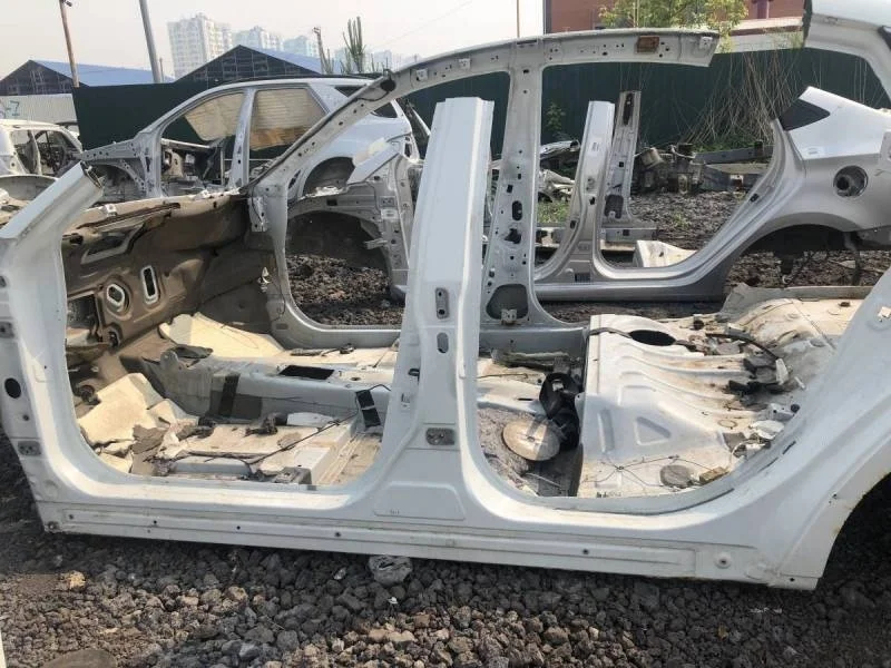 Порог со стойкой левый Nissan Almera 3 (G11, G15) 2012>